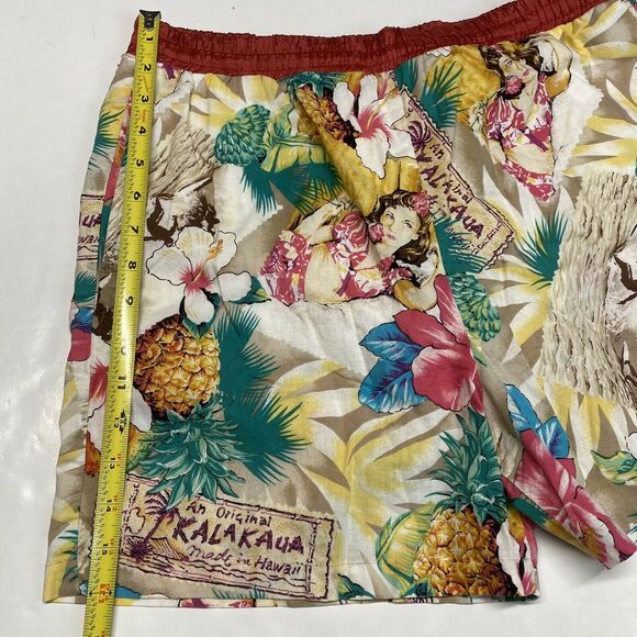 Patrick Einhorn Hawaiian Swim Shorts Sz Medium Mens Beach Trunks Tropical USA - Picture 6 of 11